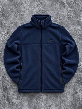 Зип кофта на замке Nike синий Размер M (7441792)