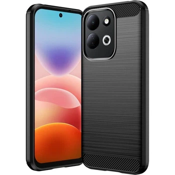 Силиконовый (TPU) чехол UniCase Carbon для Xiaomi Redmi 17 - Black