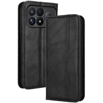 Чехол-книжка Deexe Retro Style для Xiaomi Poco F9 Ultra - Black