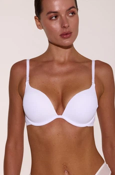 Бюстгальтер жіночий LUNA з потрійним push up білий 80A (L1505A0-80A-BILYI)