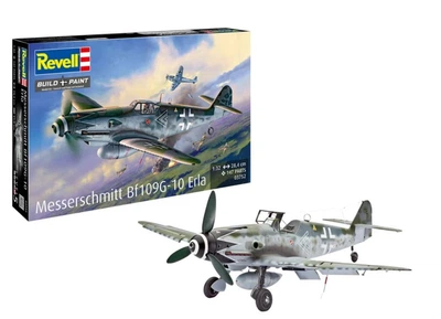 Збірна модель 1:32 літак Messerschmitt Bf109G-10 Erla Revell 03752