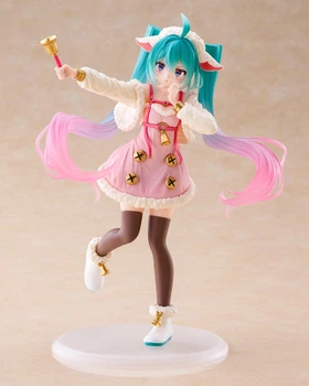 Колекційна аніме-фігурка Taito Miku Hatsune "7 little goats" / Міку Хацуне "семеро козенят", 18 см