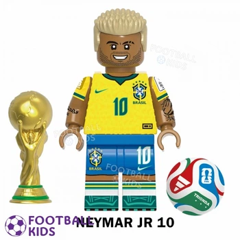 Lego фігурка NEYMAR JR 10 Brazil FIFA World Cup 2026 (5553-4)