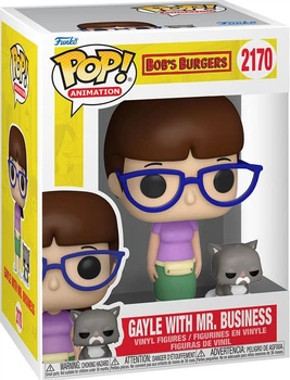 Фігурка Funko POP! & Buddy TV: Bob's Burgers — Gayle with Mr. Business (Ґейл з Містером Бізнесом) #2170