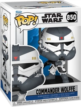 Фигурка Funko POP! Star Wars: The Clone Wars — Commander Wolffe (Командир Вулфф) #850
