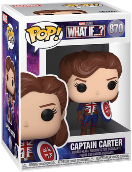 Фигурка Funko POP! Marvel: What If...? — Captain Carter (Капитан Картер) #870
