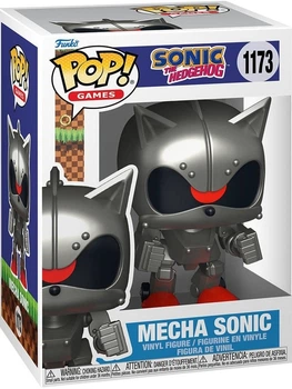 Фігурка Funko POP! Movies: Sonic the Hedgehog — Mecha Sonic (Меха Сонік) #1173