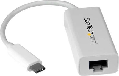 Мережевий адаптер Startech USB-C to Gigabit Ethernet Adapter White (US1GC30W)