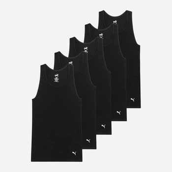 Набор маек нательных мужских хлопковых Puma 154281257 XL 5 шт Черный (1159864784)