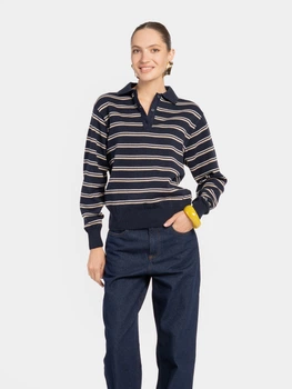 Поло жіноче Arber з бавовни Polo Knit WDFW 12 WTR-25 XS синій (W10.55.07.632)