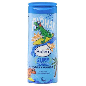 Детский гель-шампунь 2 в 1 Balea SURF OSAURUS, 300 мл