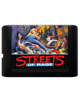 Игра RMC Mega Drive Streets of Rage (Bare Knuckle) Английская Версия