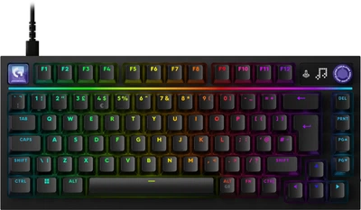 Клавиатура проводная Logitech G316 X 75 TKL RGB USB Black (L920-014291)