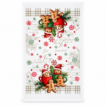 Набір рушничків Ardesto Christmas Cookies 2 штуки 100 % бавовна (ART3863GC)