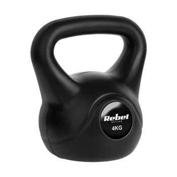 Гиря битумная 4 кг REBEL ACTIVE (RBA-2312)