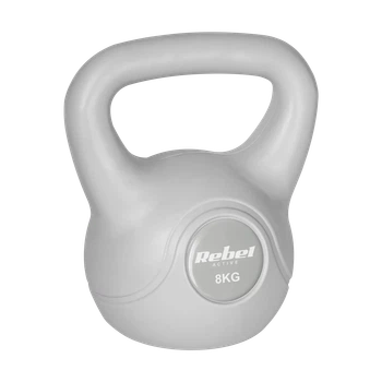 Гиря REBEL ACTIVE 8 кг Gray (RBA-2322G-08)