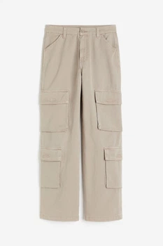 Джинси карго H&M 1203810002c61 36 бежеві (100015402)