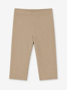 Велосипедки из хлопка H&M 1046312001c70 M бежевые (100015844)
