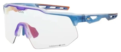 Окуляри GOG Loki Photochromic Cat.0-3 (matt cristal blue/red/reflex red)