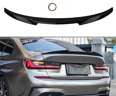 Спойлер AD_Plastik BMW 3 Series G20 G80 M4 Style чорний глянсовий (В-81)