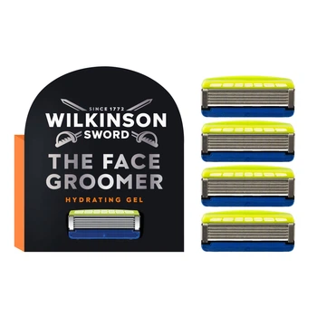 Сменные кассеты (картриджи лезвия) для бритья Wilkinson Sword Hydro 5 с зелёным чаем 4 шт