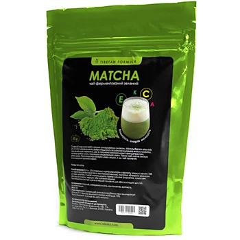 Чай матча зеленый ферментированный Tibetan Formula 50 г