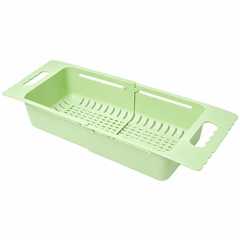 Дуршлаг Sink Colander на раковину с регулируемой шириной (R94771) Желтый