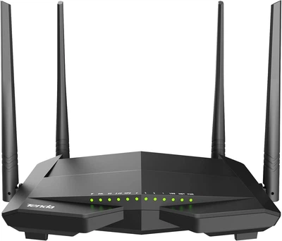 Маршрутизатор Tenda V12 AC1200 Черный (102348528) - Б/У