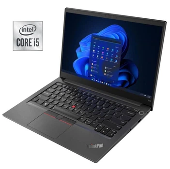 Ноутбук Lenovo ThinkPad E14 / 14" (1920x1080) TN / Intel Core i5-10210U (4 (8) ядра по 1.6 - 4.2 GHz) / 8 GB DDR4 / 256 GB SSD NVMe / Intel UHD Graphics / WebCam б/в