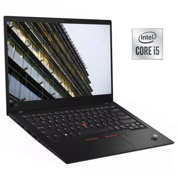 Ультрабук Lenovo Thinkpad X1 Carbon Gen8 / 14" (1920x1080) IPS / Intel Core i5-10210U (4 (8) ядра по 1.6 - 4.2 GHz) / 8 GB DDR3 / 256 GB SSD / Intel UHD Graphics / WebCam б/в
