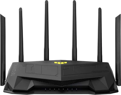 Беспроводной маршрутизатор ASUS TUF Gaming TUF-AX6000 Dual-Band Wi-Fi 6 Черный (102311394) - Б/У