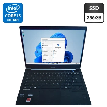Ноутбук Fujitsu LifeBook U772 / 14" (1366x768) TN / Intel Core i7-3667U (2 (4) ядра по 2.0 - 3.2 GHz) / 8 GB DDR3 / 256 GB SSD / Intel HD Graphics 4000 / WebCam б/в