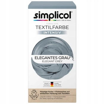 Барвник для тканин Simplicol Elegantes-Grau Elegant Grey фарба для одягу сірий