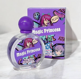 Дитячі парфуми для дівчат "magic princess" Об`єм 50 мл. Ніжний, фруктово-солодкий аромат.