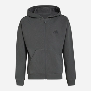 Підліткова толстовка з капюшоном для хлопчика Adidas Essentials KS2476 158-164 см Сіра (4069996401631)