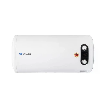 Бойлер WILLER EH80RI-Horizon горизонтальний 80 л білий колір мокрий тен 2 кВт.