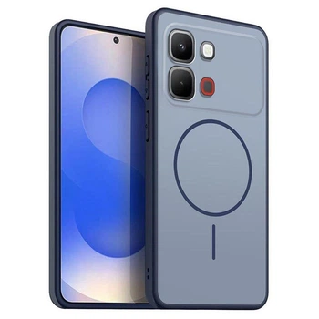 Чехол Acryl Matte MagRing для Infinix Note 60 / 60 Pro blue
