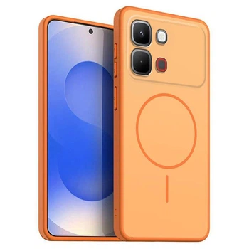 Чехол Acryl Matte MagRing для Infinix Note 60 / 60 Pro orange