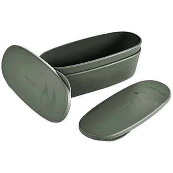Контейнер для еды Light my fire SnapBox oval 2-pack Sage Green