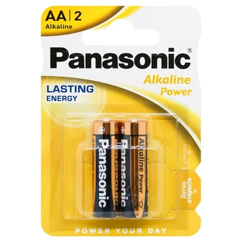 Батарейка PANASONIC LR06 AA Alkaline Power 2BL