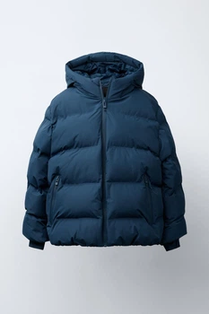 Зимняя куртка для мальчика Zara 122 размер синяя 5992770420