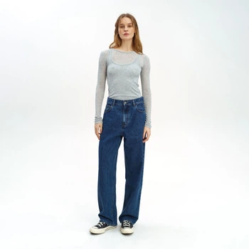 Женские джинсы minnim Relaxed Dark W26L30