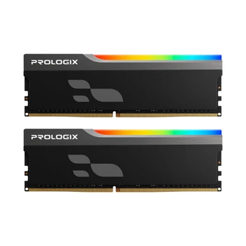 Модуль памяти ddr4 2x8GB/3200 Prologix Onyx Black rgb (pro16gb3200ybr4k)