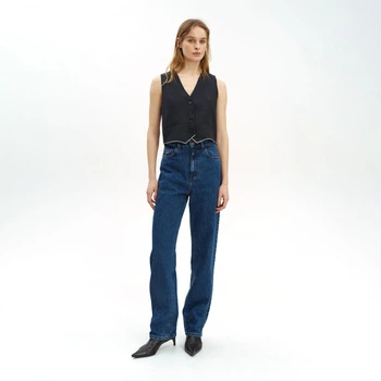 Женские джинсы minnim Straight Dark w32l30