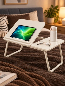 Складаний столик для ноутбука з регульованим нахилом Blow T14 White