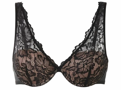Бюстгальтер с кружевом для женщины Esmara LYCRA® 473536 75B Черный