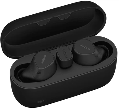 Zestaw słuchawkowy Jabra Evolve2 Buds USB-C MS z bezprzewodową podkładką ładującą (20797-999-889) (5706991026603)