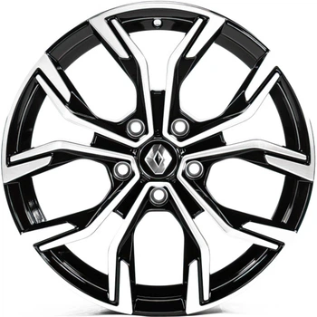 Литі диски Replica Renault (RN17367) R17 W7 PCD5x114.3 ET45 DIA66.1 (gloss black machined face)