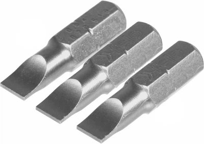 Біта Felo 4.5x0.6/5.0х0.8/6.0x1.0х25 мм; 1/4"; C 6,3; ВОХ (3 шт.) (02093316)