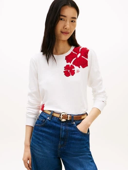 Джемпер женский Tommy Hilfiger 829971056 L Белый (1162421345)